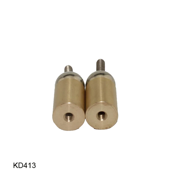 QFDM Stainless Steel Universal Joint 3D Printer Socket Connection Steel Ball Brass Rod end with Thread Hole Permanent Universal Magnetic Ball Joint Accessories