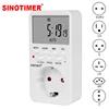Electronic Super Big LCD Digital Programmable Socket Timer Switch Kitchen Timer Outlet 230V 50HZ Plug-in Time Relay Programmer ► Photo 1/6