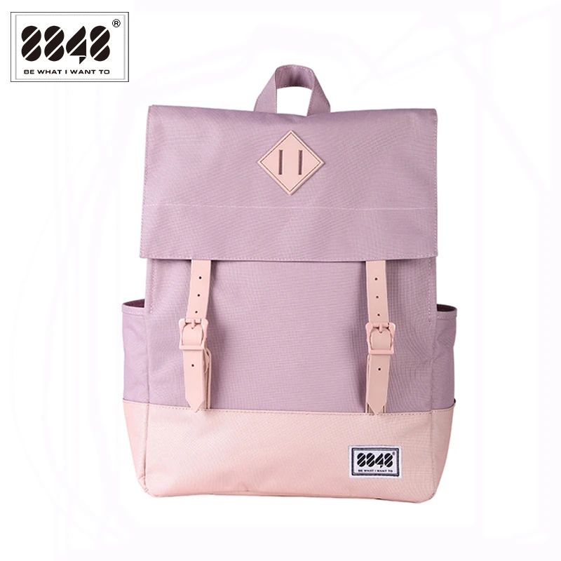 8848, женский рюкзак, школьные рюкзаки, 15,6 дюймов, для ноутбука, водонепроницаемый рюкзак, двойная стрела, консервативный стиль, школьная сумка для девочек, 173-002-020