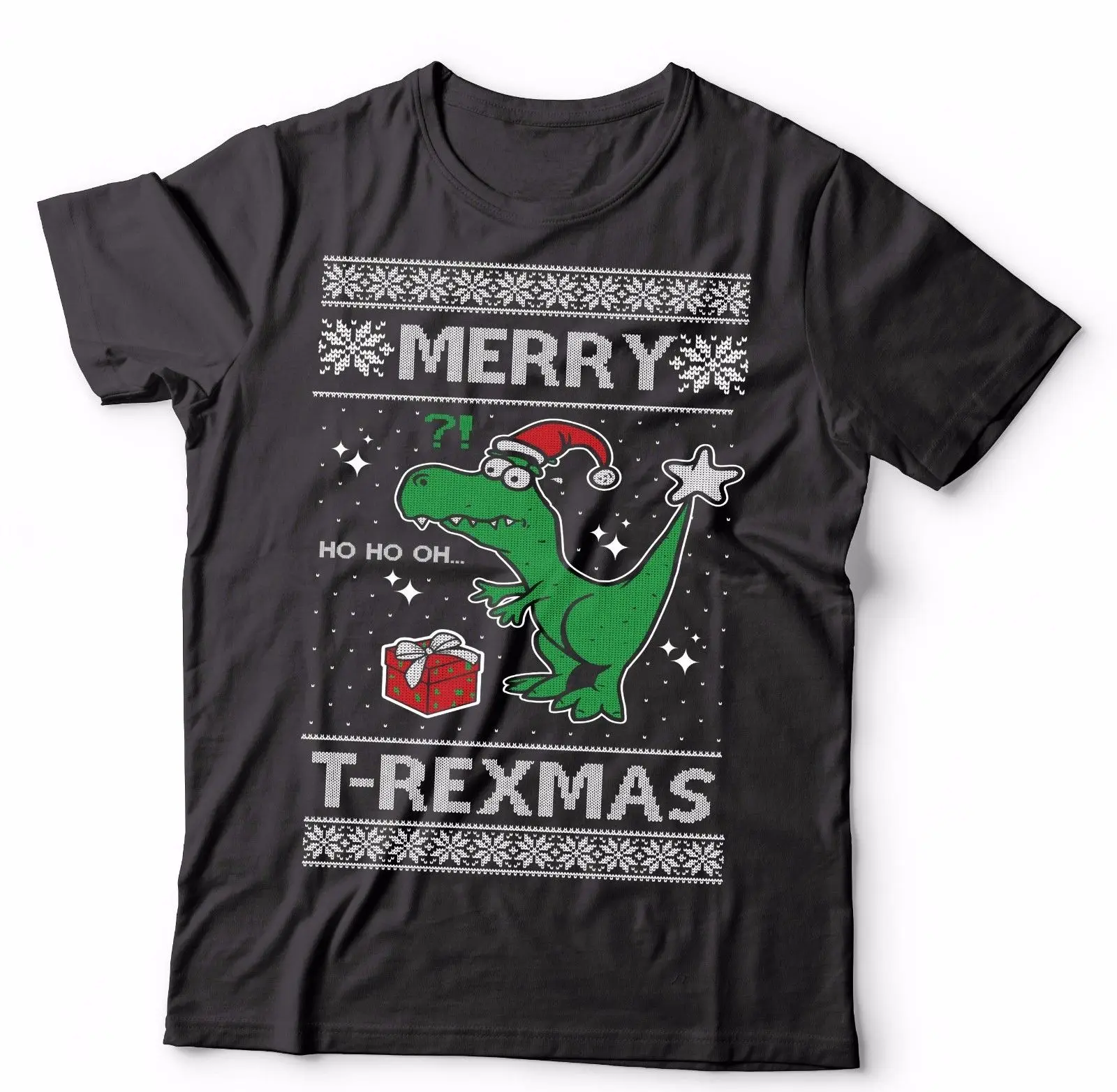 Ugly Christmas Sweater T ReXmas T shirt Funny Christmas Shirt Funny T