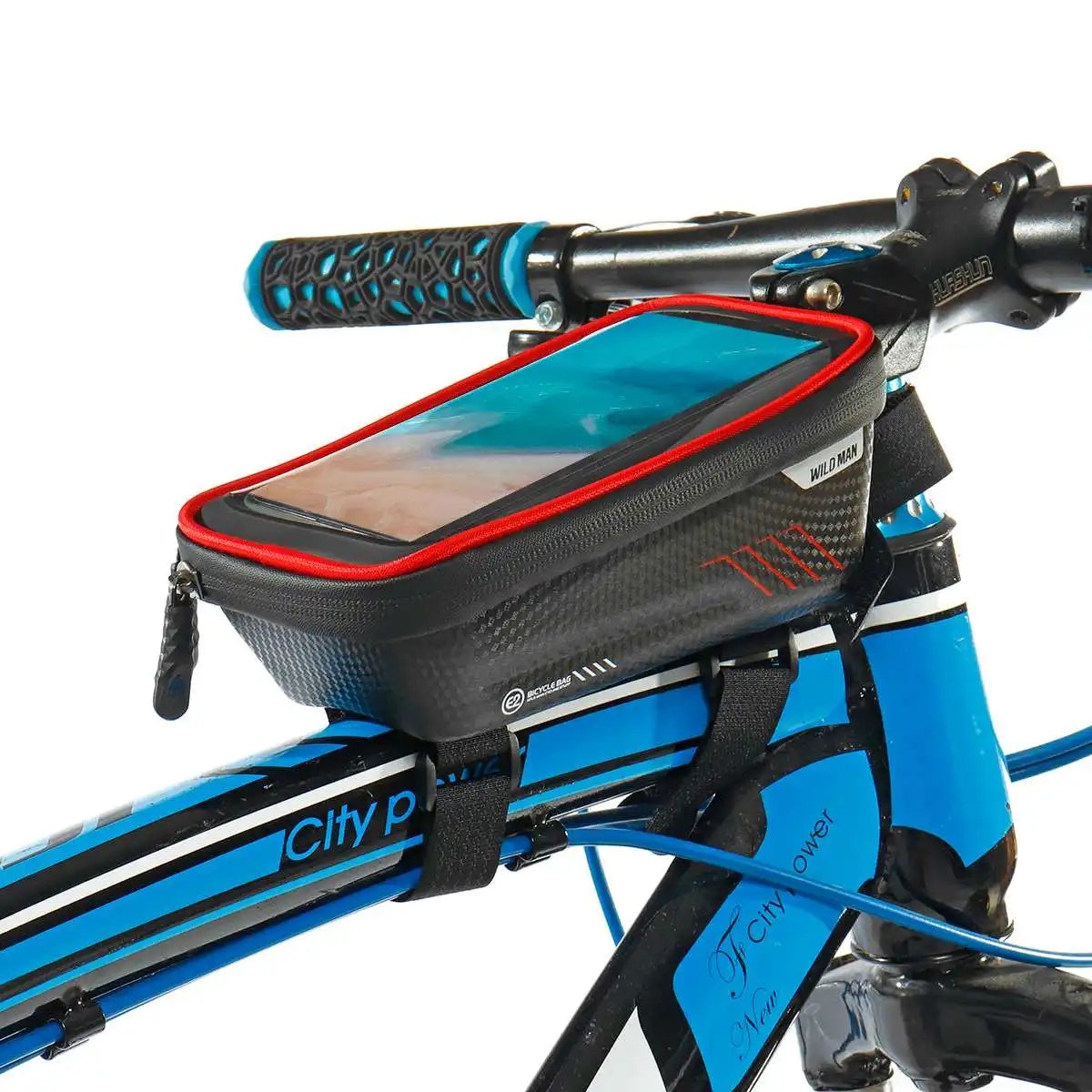 Mountain Bike Bag Rainproof Waterproof Mtb Front Bag Mobile Phone Case Bicycle Top Tube Bag Cycling Accessories
