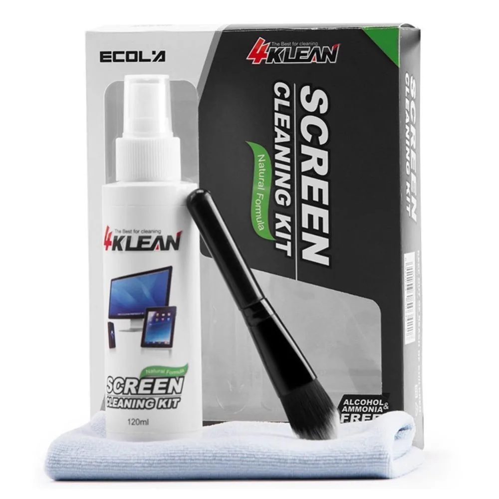

Ecola CD-EL23 LCD screen cleaner 3 piece set, computer display mobile phone display cleaner.
