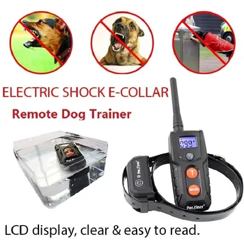 

Petrainer PET916 300M Remote Electric Shock Vibration Rechargeable Waterproof Pet Dog Training Collar With LCD Display