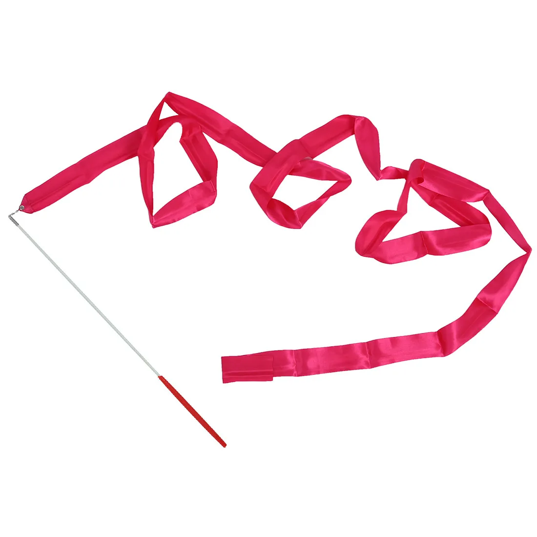 Dance Ribbon Rhythmic Gymnastics Streamer Rod Baton Twirling Party