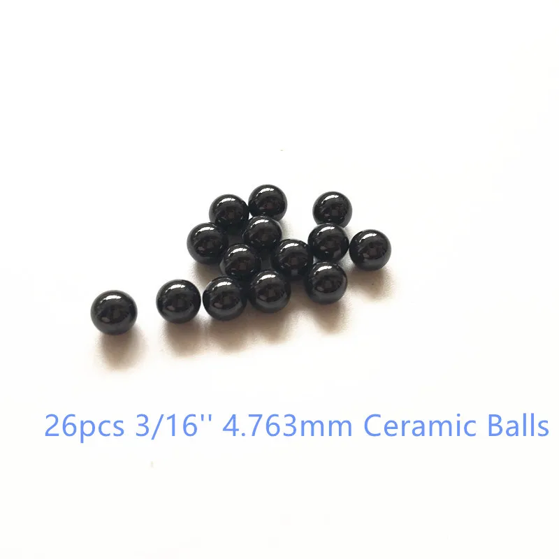 BIKE COMPONENTS M975 REAR HUB 26pcs 3/16'' 4.763mm Ceramic Balls (Si3N4) Grade5 By AXK | Обустройство дома