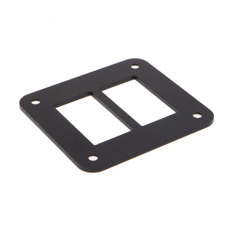 Aluminum Rocker Switch Panel 2/3/4/6 Way Housing Holder For Car Boat Auto Parts