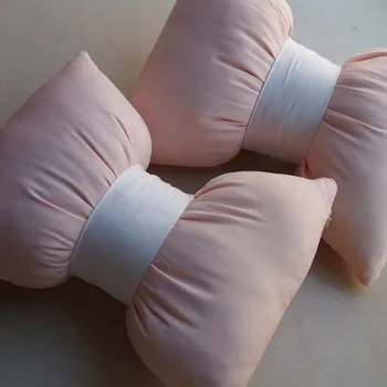 

25*28cm/35X45CM pink bowknot cushion pillow back cushion sofa decorative throw pillow knot neck pillow for car decoration