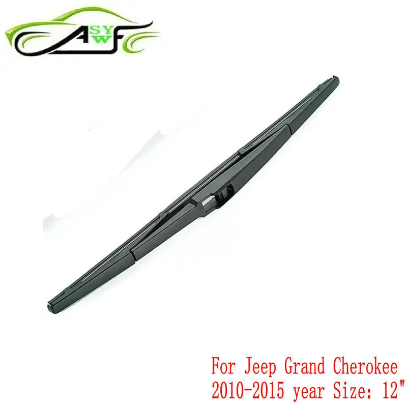 Limpiaparabrisas trasero de coche, escobillas de goma suave para Jeep