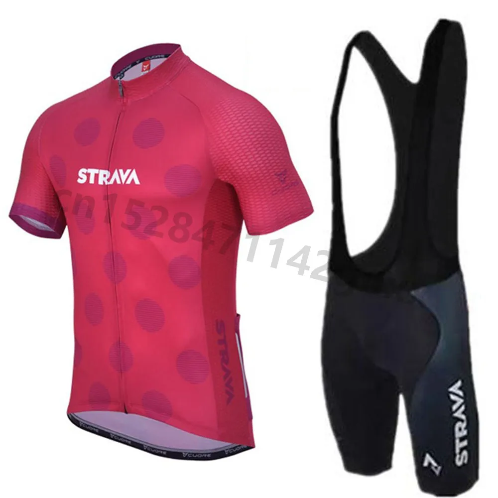 

2019 TEAM STRAVA PRO Cycling Clothing Set Quick Dry Bicycle Clothes Mens Cycling Jerseys Bike Suit 9d Gel Pad Maillot Ciclismo