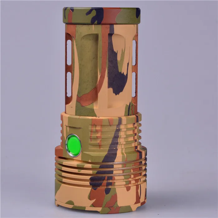 

Waterproof Skyray 8T6 Led Flashlight 10000LM 8xCREE XM-L T6 LED 5 Mode / 3 mode Torch with 4x18650 battery and charger