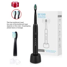 Sarmocare электрическая зубная щетка M100 IPX7 Водонепроницаемая аккумуляторная батарея портативная ультразвуковая зубная щетка для путешествий