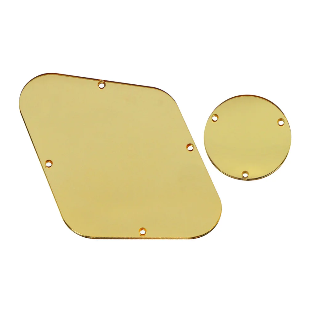 NEW Golden Mirror Guitar Back Plate Cavity Cover Switch 1Ply for LP Style Parts | Спорт и развлечения