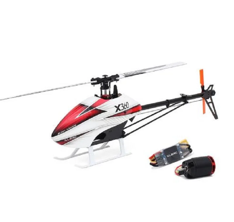 ALZRC X360 FBL 6CH 3D Летающий вертолет с 2525 мотором V4 50A бесщеточный ESC Стандартный