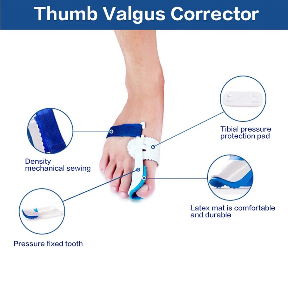 Прибор для бурения вальгусной деформации ортопедические брекеты коррекция носка ночной уход за ногами корректор большого пальца Goodnight ежедневный Ортопедия большой кости