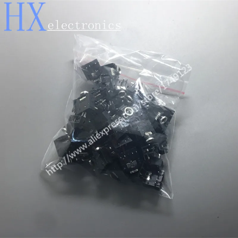 Free shipping 500PCS Block 3F07 iron metal head headset 3 5MM headphone jack audio binaural female base 5 feet
