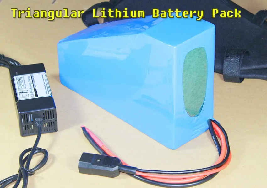 Excellent 48V Triangle lithium ion Battery Electric Bicycle battery bag 54.6v ebike Triangle battery pack 10