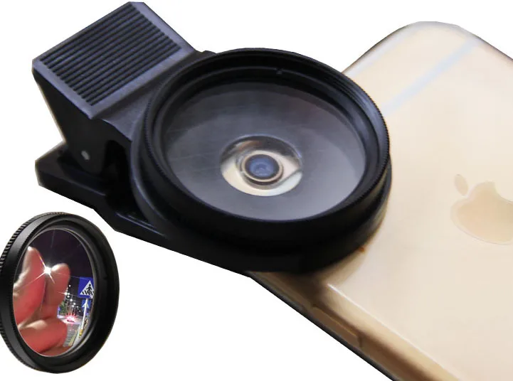 37MM 4 Points Star Filter. Universal Mobile Phone Lens for