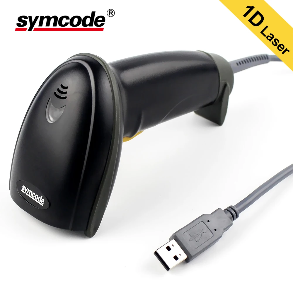 USB считыватель штрих кодов Symcode 1D лазерный Портативный проводной сканер