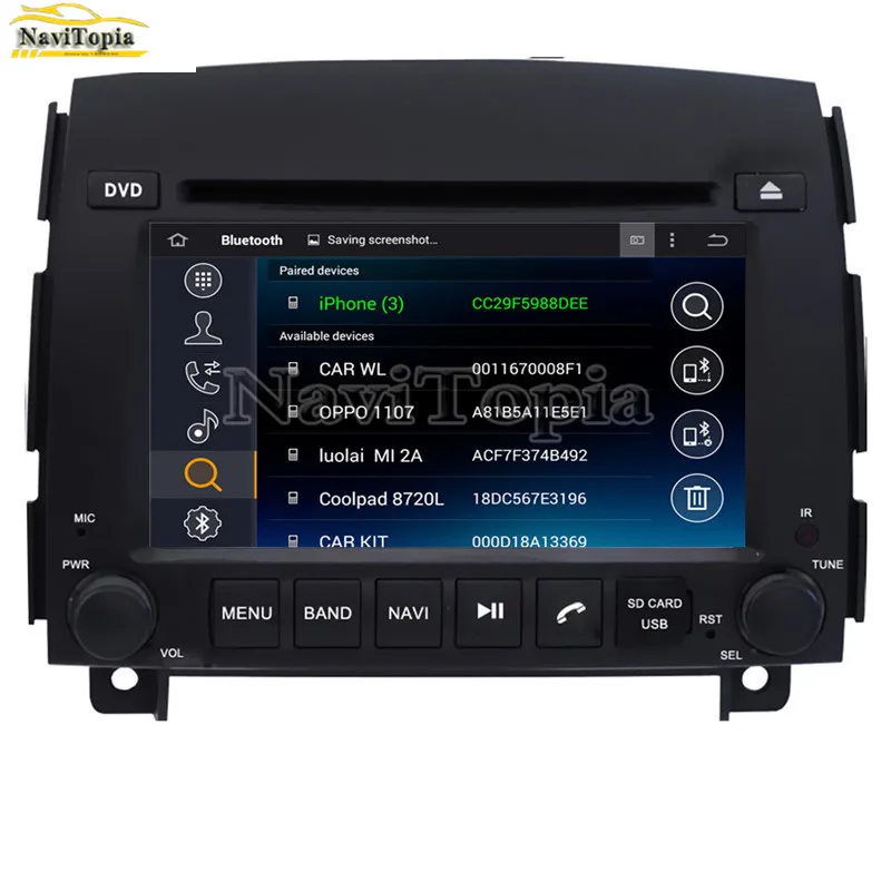 Discount NAVITOPIA 4G RAM 64G ROM PX6 Six Core Android 9.0 Car DVD Player GPS Navigation for Hyundai Sonata NF Yu Xiang 2006 2007 2008- 5