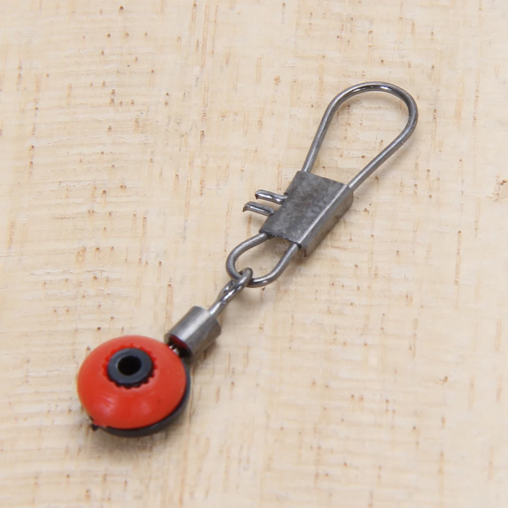20 x Fishing Tackle Running ledger zip slider beads snap links swivels Medium