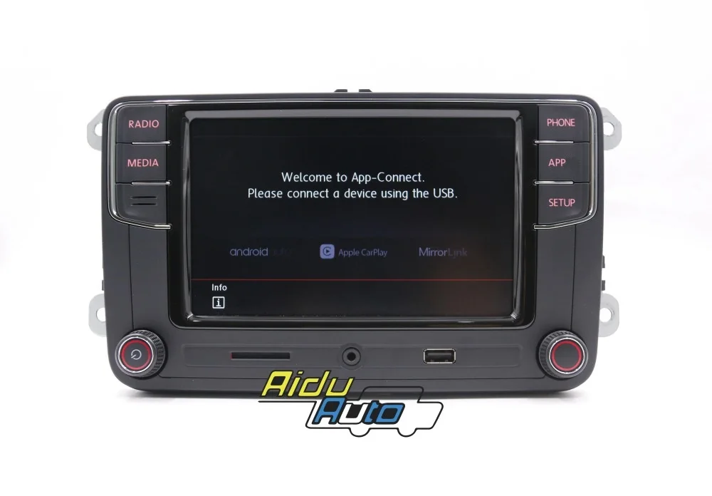 6RF 035 187 E CarPlay Android Авто RCD330 RCD340 плюс Noname радио 6RF035187E