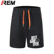 REM Короткие штаны Мужская одежда мультфильм хип хоп хлопок повседневные мужские баскетбольные мячи лучшая игра когда-либо хипстер шаблон печати трусики