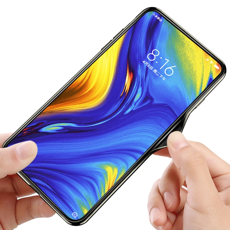 Чехол YonLinTan чехол для Xiaomi MI Max 3 Max3 Mix 2 2S роскошный блестящий из закаленного стекла
