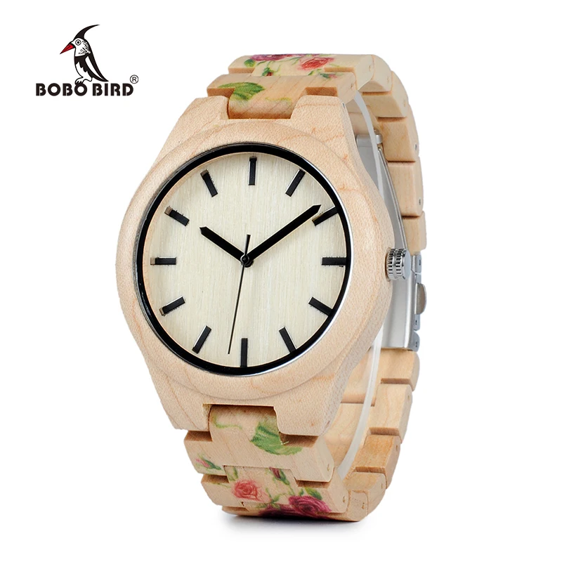 Часы BOBO BIRD WL26 Strong Pine Wood фирменные дизайнерские часы для мужчин и женщин новые