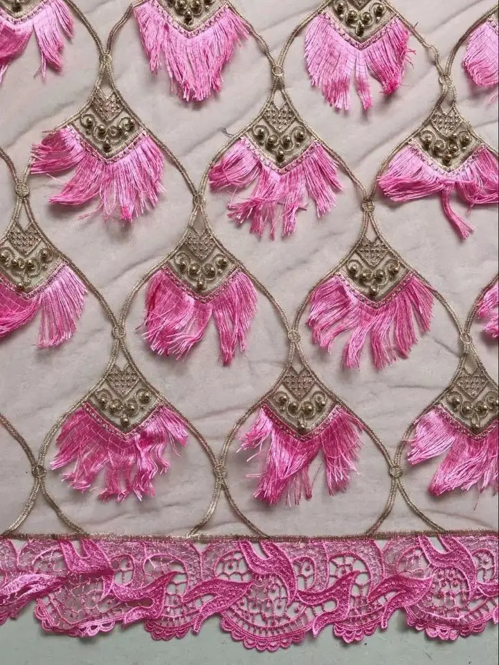 

African Dry Lace Fabrics 2018 New Design Cotton Lace Fabric High Quality Swiss Voile With Beads Swiss Voile Lace In Switzerland