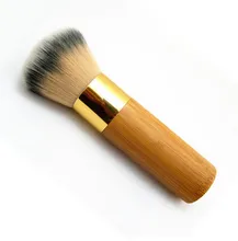 1 Шт. Кисти Для Макияжа Power Contour Bronzer Бамбуковая Ручка Румяна Косметическая Основа Синтетиче