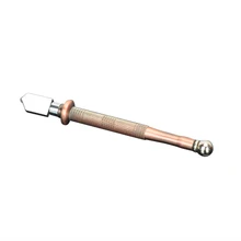 Алмазная противоскользящая металлическая ручка режущие инструменты Пистолетная ручка масляный инструмент для резки стекла Профессиональная подача масла резак для стекла