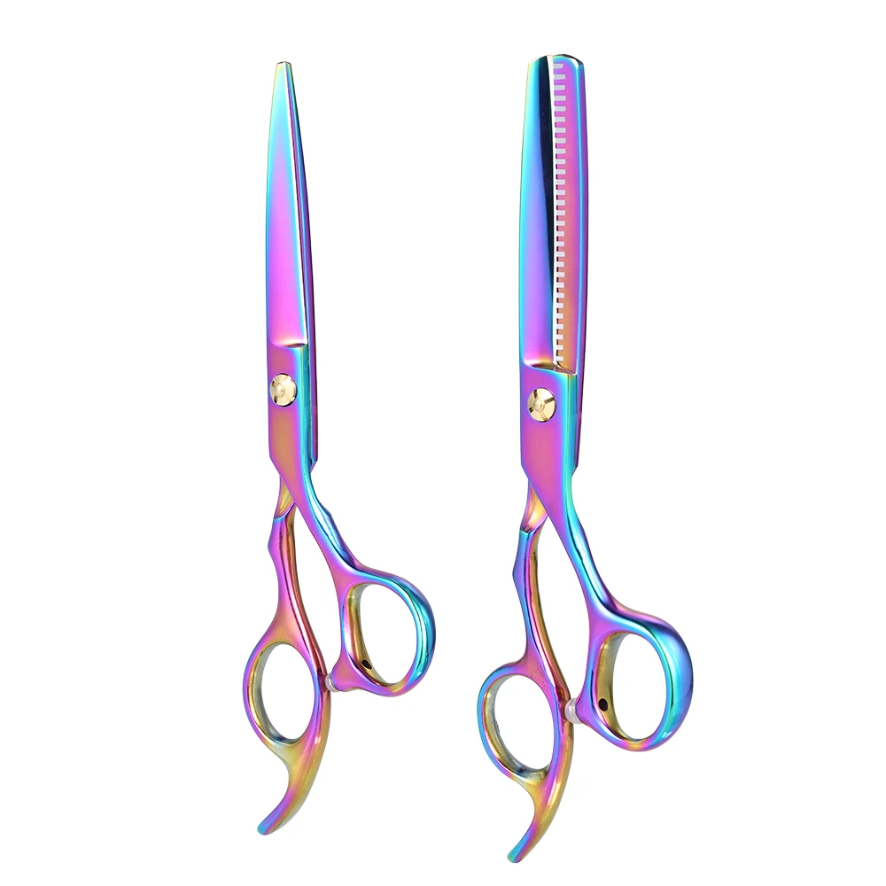 Buy 2Pcs Salon Cutting Tools Hair Shear Thinning