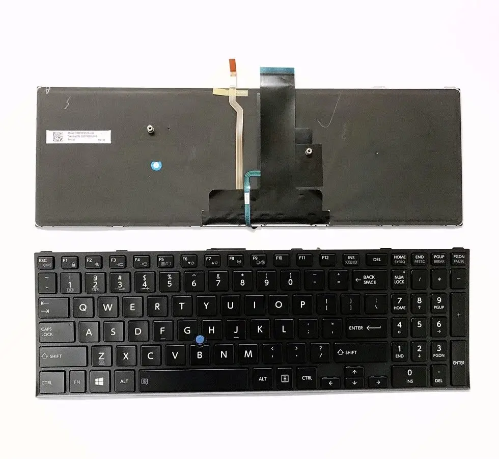 НОВЫЙ США клавиатура для Toshiba Satellite R50-C Tecra A50-C Z50-C освещенная контржурным светом +