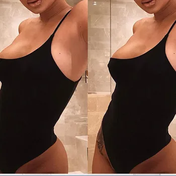 

Summer Women Jumpsuit Sexy One Shoulder Solid Color Backless Sleeveless Silk Milk Playsuit Romper Fashion Beach Casual Jumpsuit