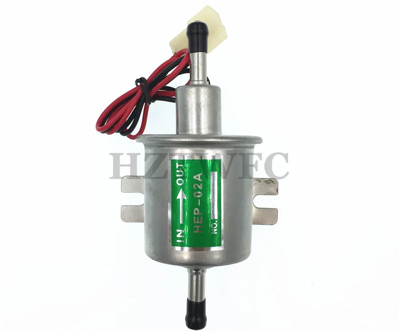 

New For Most Car Carburetor Motorcycle ATV HEP-02A Universal Diesel Petrol Gasoline 12V Electric Fuel Pump Low Pressure