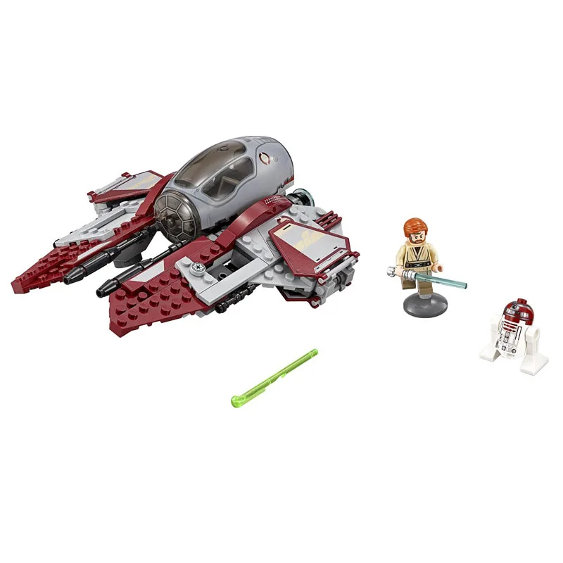 

Star plans Series Interceptor Revenge of the 75135 220 Building Blcok set Brick compatible 10575 Toys for children Gift