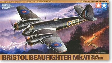 

Tamiya model plane "handsome soldier" Mk. 1:48 Britain VI fighter 61064 at night