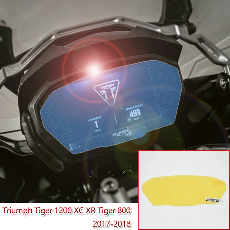 Мотоциклетный кластер ЖК-Спидометр Анти-Царапины Защитная пленка TPU Blue-ray для Triumph Tiger 1200 XC XR Tiger 800
