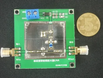 

new 0.01~2000MHz 2Ghz 32DB Low Noise DC Broadband LNA RF Module UHF HF VHF Ham Radio