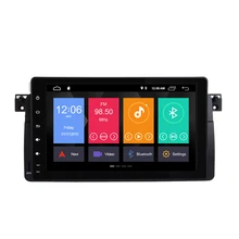 Xonrich AutoRadio Car Multimedia Player 1 Din Android 9.0 Per BMW E46 M3 Rover 75 318/320/325 /330/335 MG ZT Coupe GPS di Navigazione