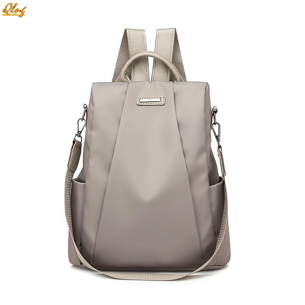 

Qlng Women Travel backpack travel bag anti-theft Oxford cloth backpack