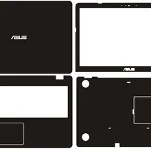 Ноутбук углеродного волокна виниловая кожа наклейки чехол для нового ASUS VivoBook X542 X542UN X542UQ X542UF X542UA 15,6"