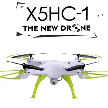 SYMA x5hc x5hc-1 2.0mp HD Камера Радиоуправляемый квадрокоптер с 360 выворачивания headless режим высокой провести режим Функция 2.4 ГГц 4ch 6 оси