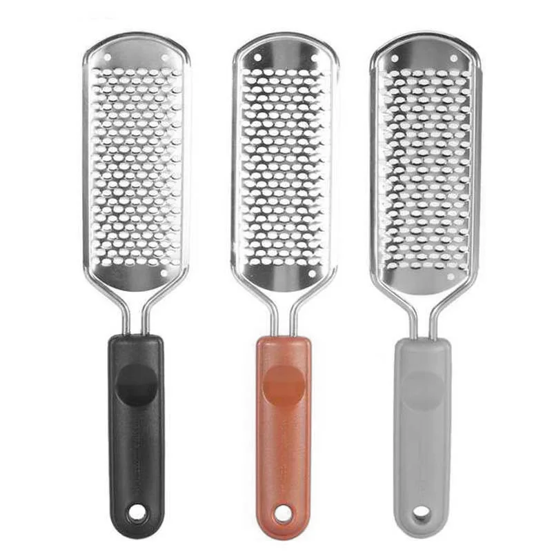 

1Pcs pedicure Foot Rasp Stainless Steel Washable Sturdy Pedicure Tool Dead Skin Removal Foot Care Brush