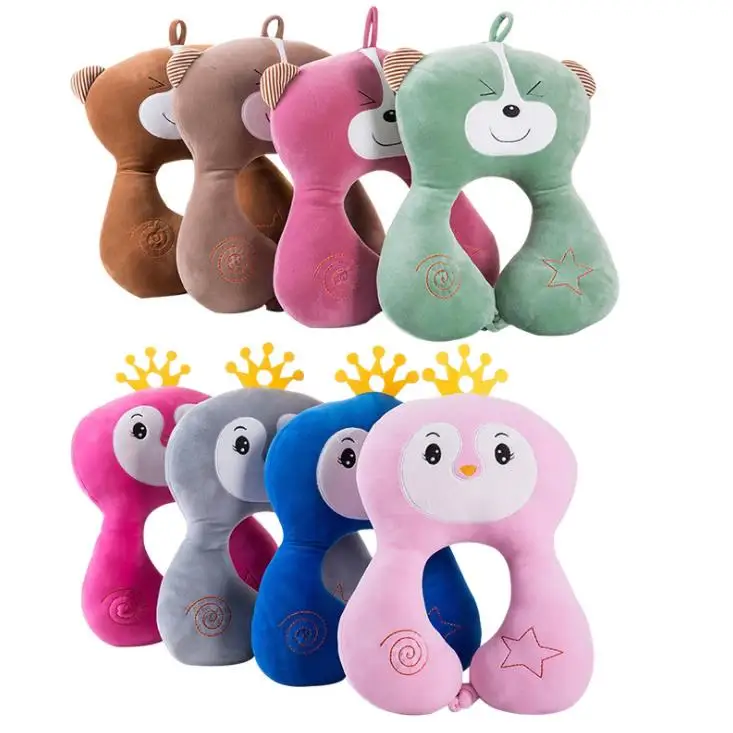 

Cute Animal Napping Pillow Multifunctional Office Napping Folding Pad High-elastic Down Cotton Pillow Wholesale
