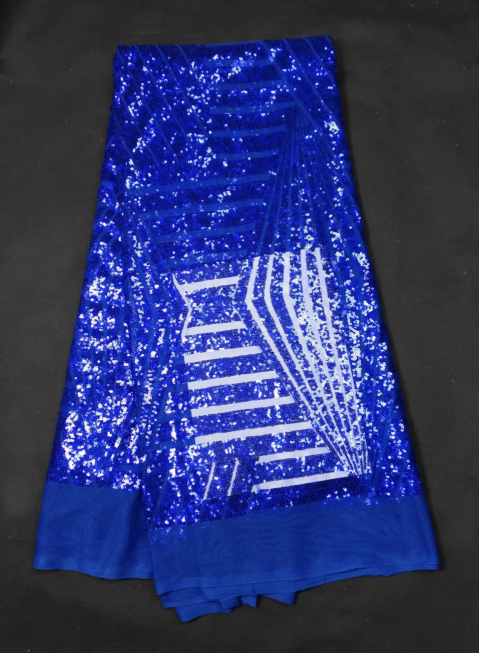 

2017 Upscale French Net Champagne/Blue Sequins Lace Fabrics,High Quality African Tulle Lace Fabrics Sequins Wedding Nigeria lace