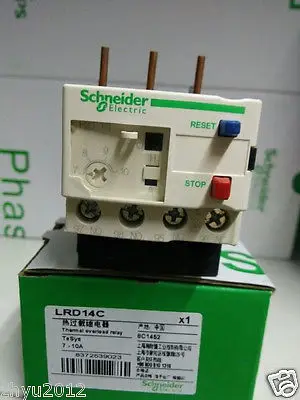 

DHL/EMS 5 pc New original for Schneider Thermal Overload Relay LRD14C 7-10A