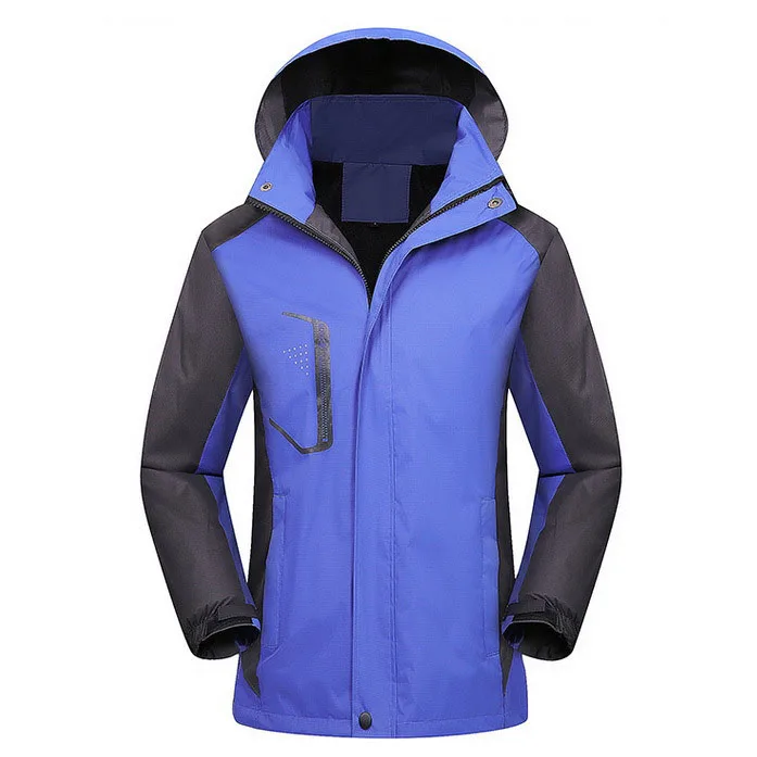 TRVLWEGO Мужская спортивная куртка Женская весенне-осенняя походная куртка для альпинизма водонепроницаемая ветрозащитная одежда для рыбалки - Color: Blue