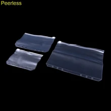 Peerless папка на молнии A5 A6 A7 ПВХ Презентация переплет получить мешок лаконичный Диарио планировщик спиральная подача карты держатель сумка