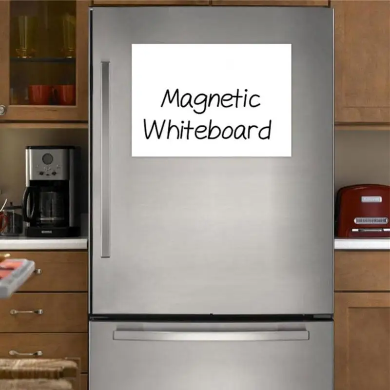 Гибкая магнитная доска формата А3 А4 для магнитов на холодильник, белая доска, Маркерная Доска для сообщений, блокнот для заметок, напоминающий стикер для заметок